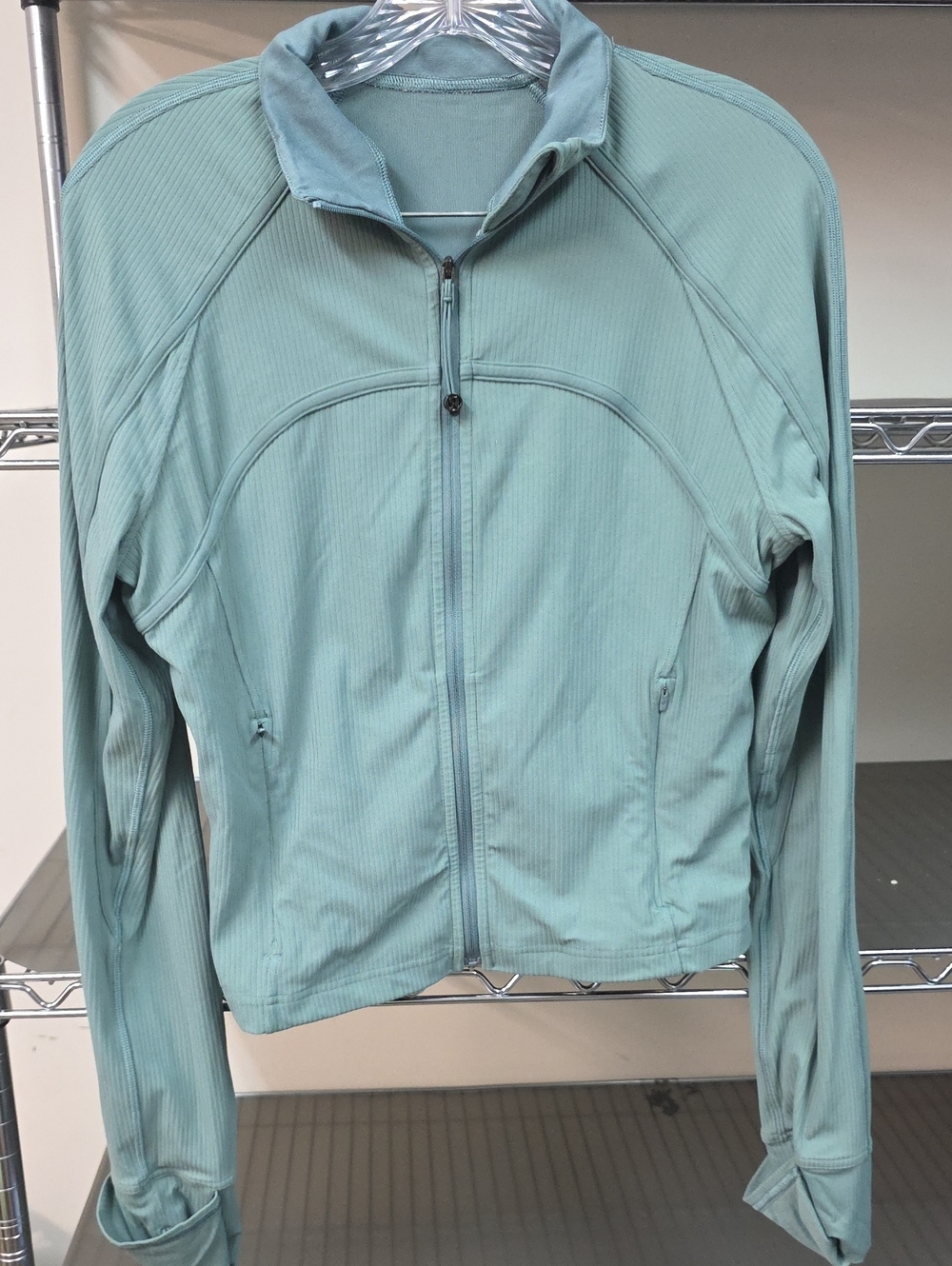 Lululemon Tidewater Teal Define Cropped Women's Jacket